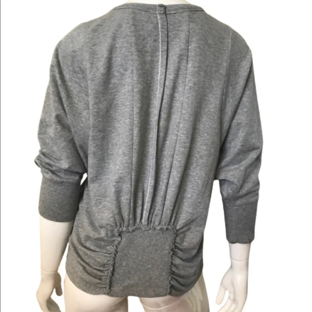 Free People grey button up cardigan/ sweater XS